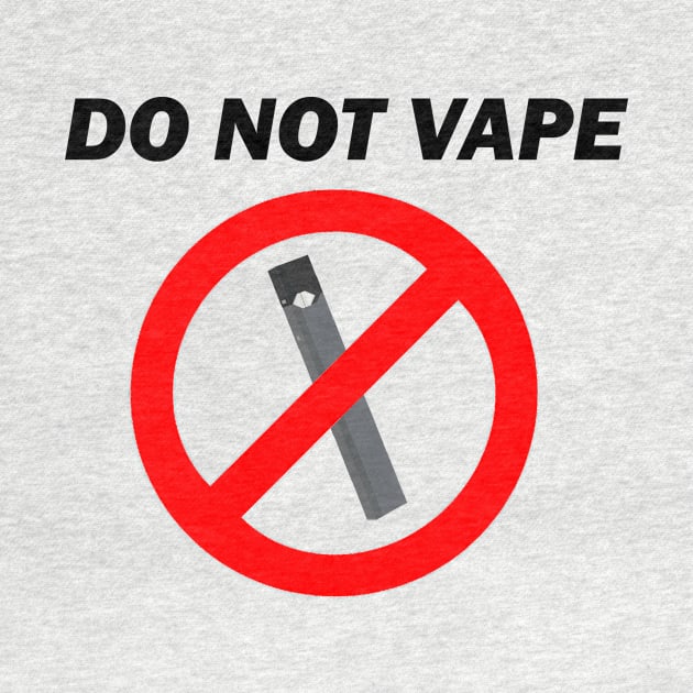 Do Not Vape by Water Boy